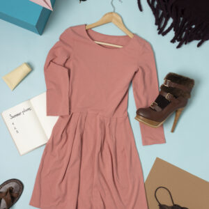 فستان قصير شتوي